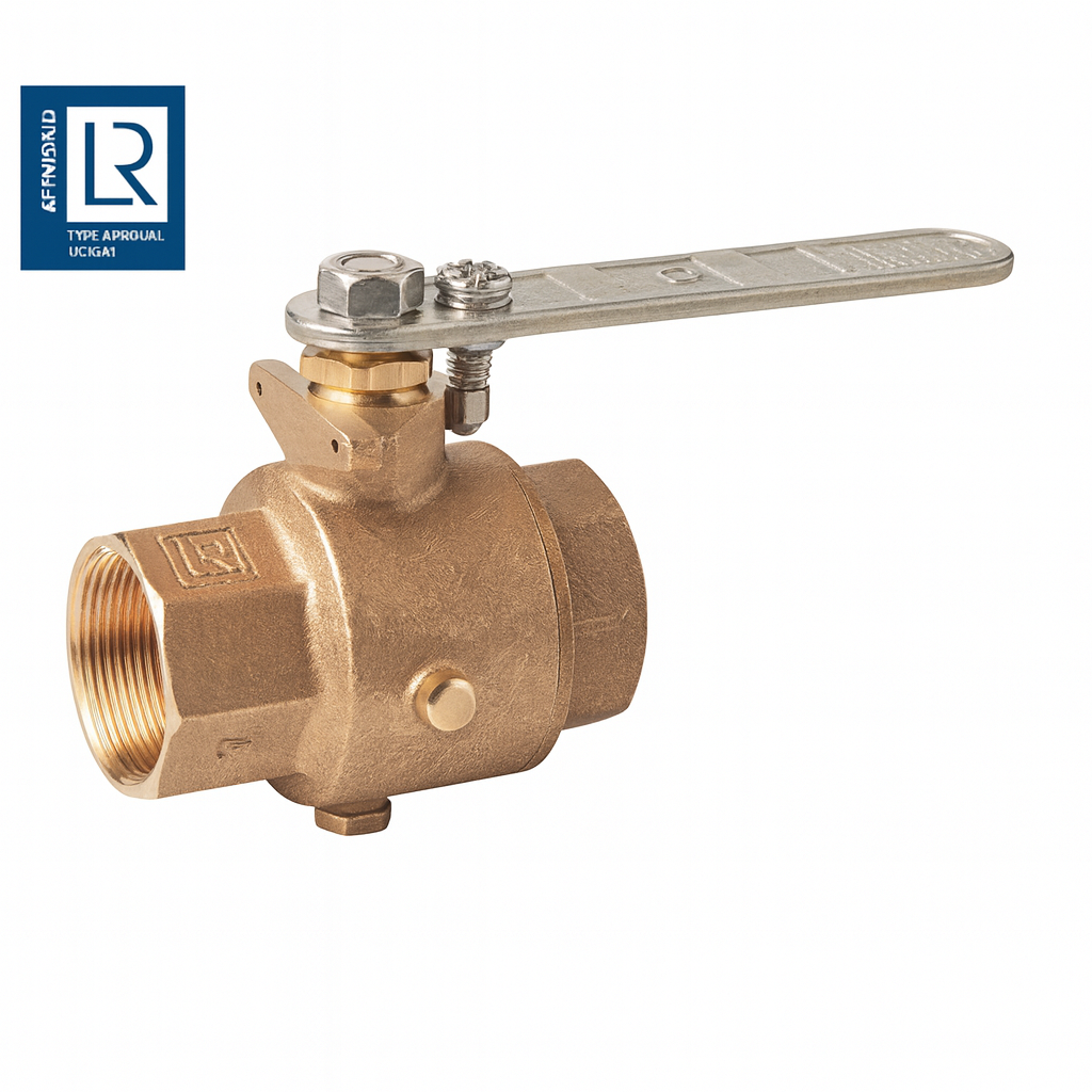 BRONZE BALL VALVE (BRONZE BALL) 1/2" IG